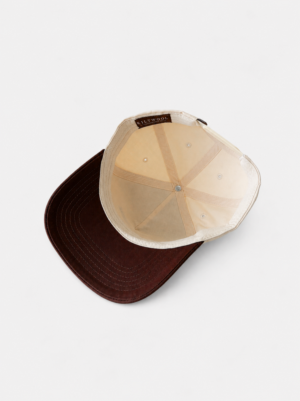 KILTWOOL two-toned cap
