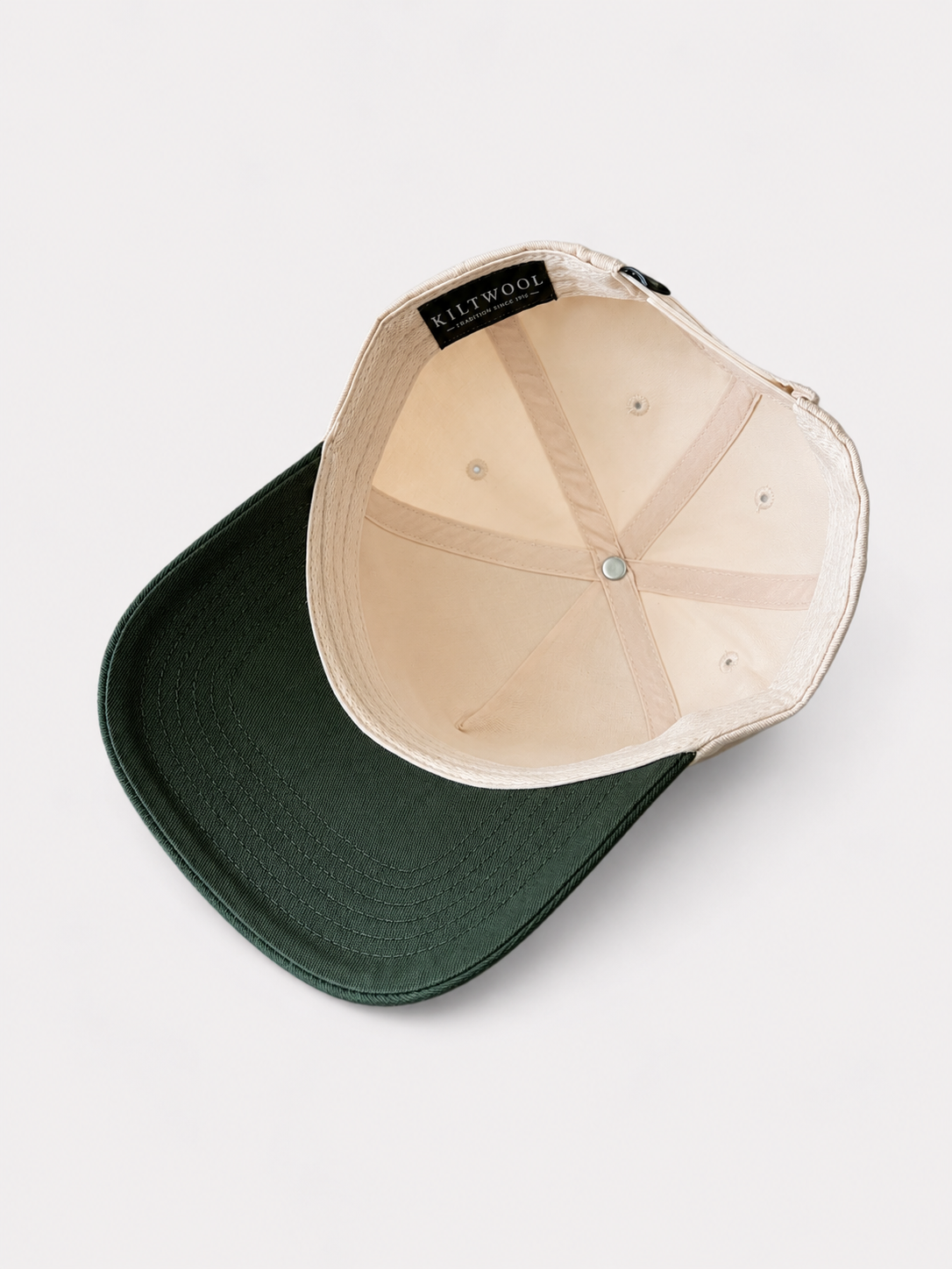 KILTWOOL two-toned cap